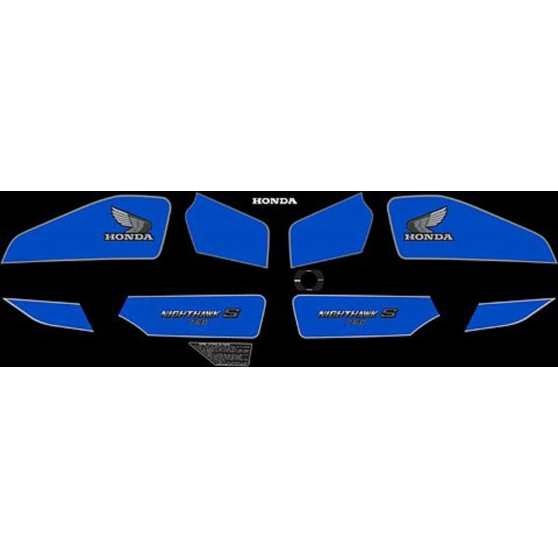 CB750SC 1985 Complete Decal Set ~ Canadian Model