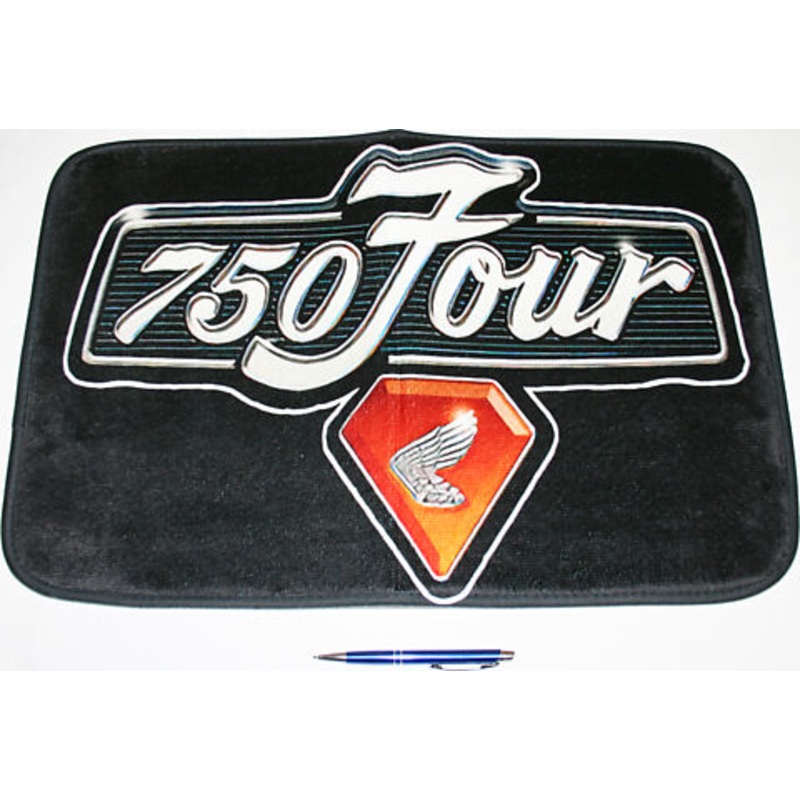 Honda CB750 Four Floor Mat ~ Black