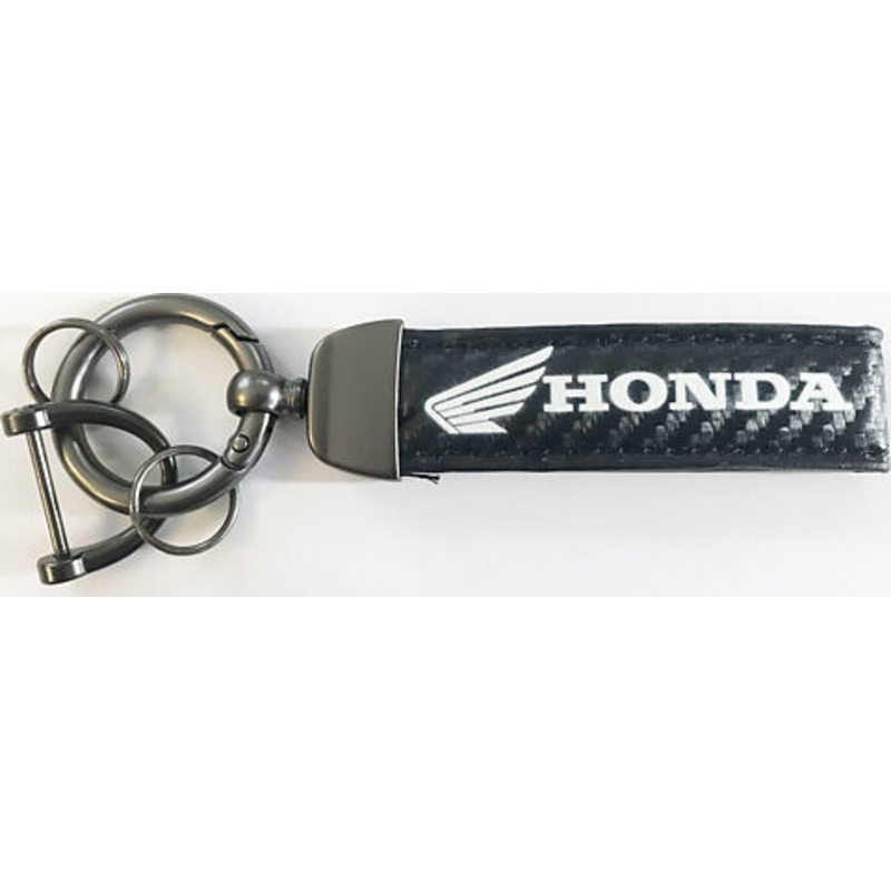 Honda Logo Keychain with Fibre Background