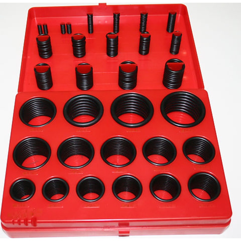 382pc O-Rings Kit with Plastic Case
