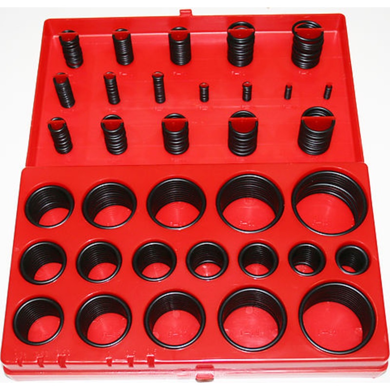 419pc O-Rings Kit with Plastic Case