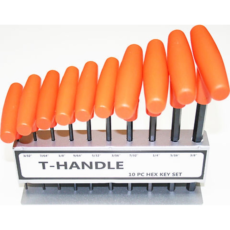 T Handle Hex Key Set (SAE Type)