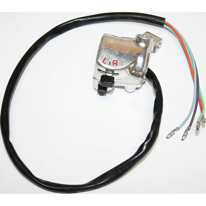 1970-72 CB100K / 1973-74 CB125S Bar Switch Assembly ~ Left (Clutch) Side
