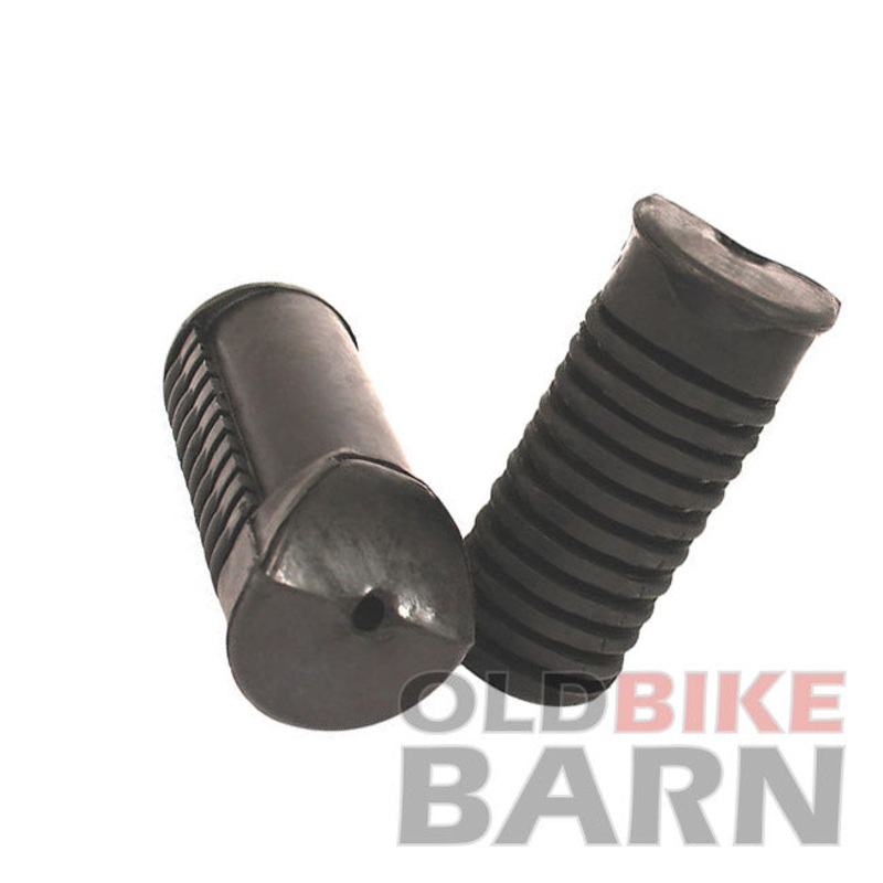 Honda 75-76 CB750F / 76 CB750A / 75-77 GL1000 Footrest Rubbers
