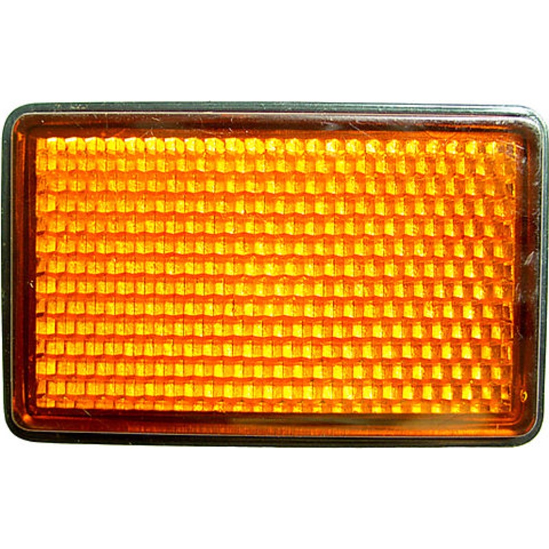 Reflector – Amber Rectangular