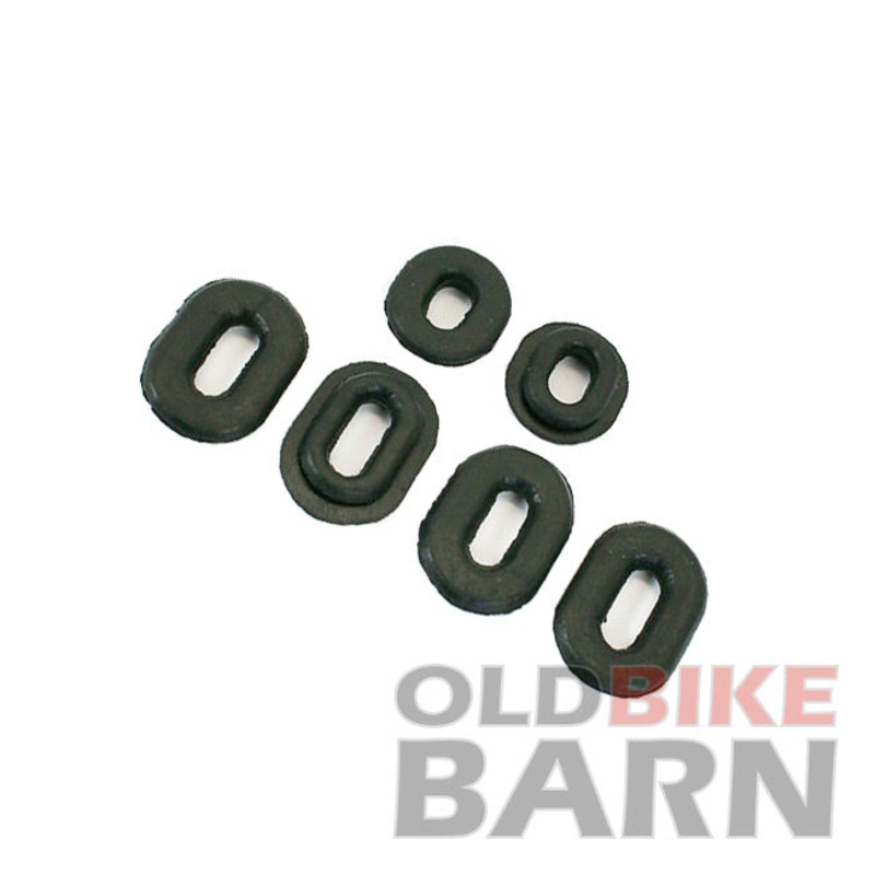 Honda 75-78 CB750F / 77-78 CB750K Side Cover Rubber Set