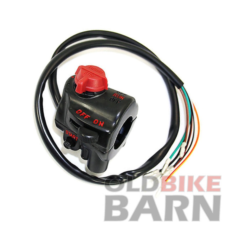 Honda 73-75 CB750K Right Side Bar Switch Assembly