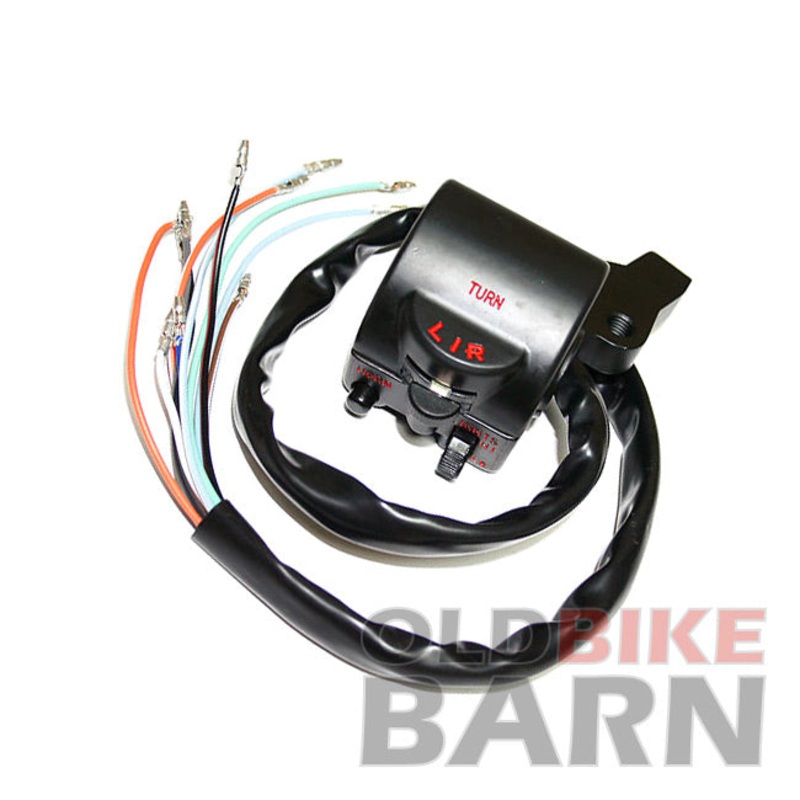 Honda 73-76 CB750F/K Left Side Bar Switch Assembly