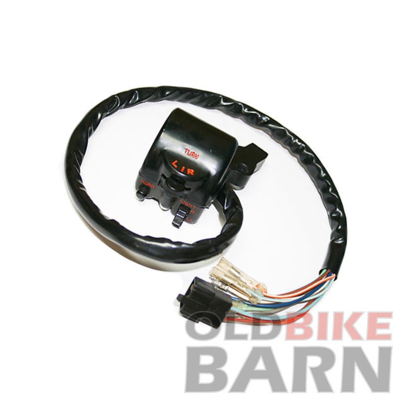 Honda 77-78 CB750F Left Side Handlebar Switch Assembly