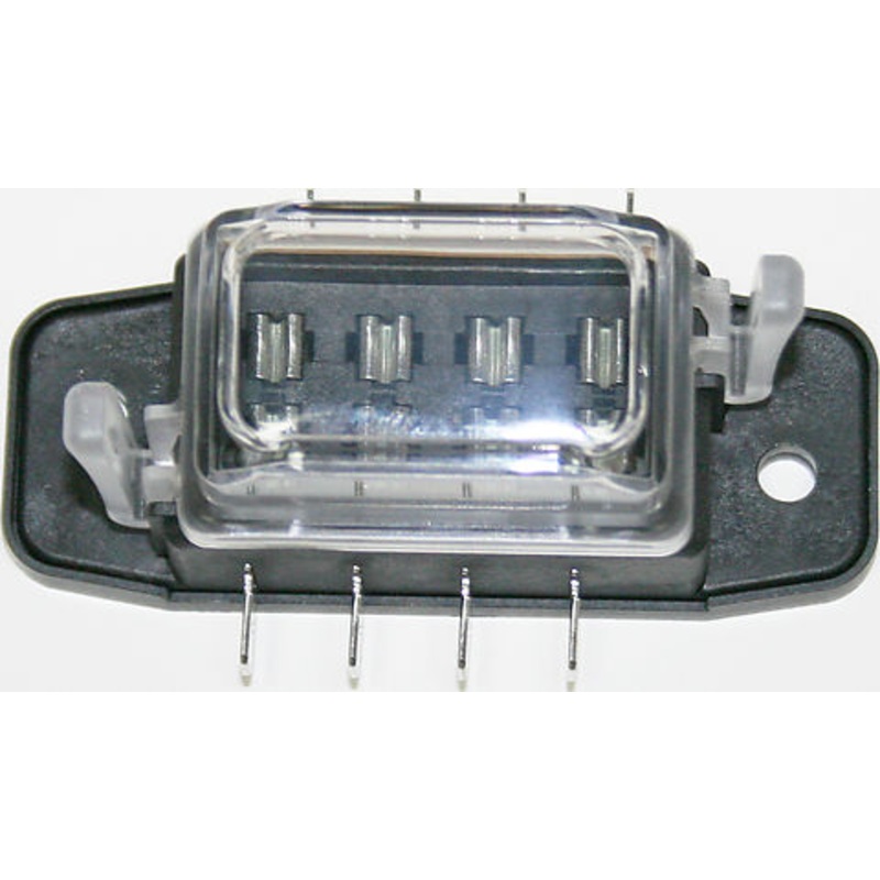 Deluxe 4-Way Fuse Block for Mini or Standard Plug in Fuses