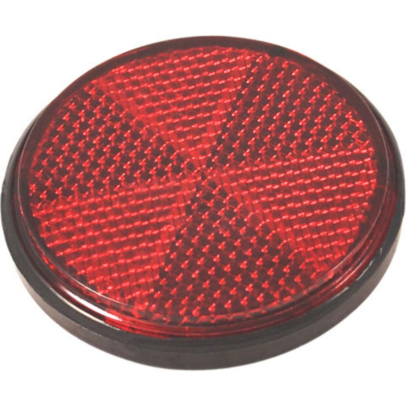 Reflector – Red – 60mm.
