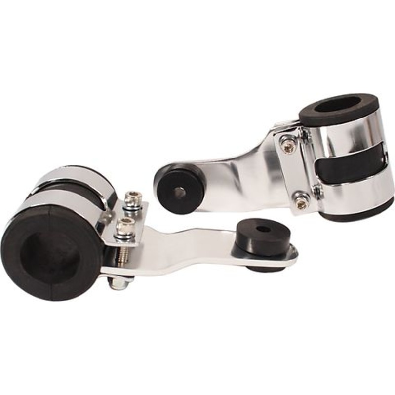 Tommaselli Type Headlight Bracket Set ~ 32-34mm