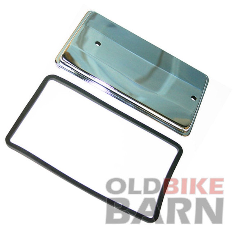 Honda 69-78 CB750 Chrome Starter Motor Cover & Gasket