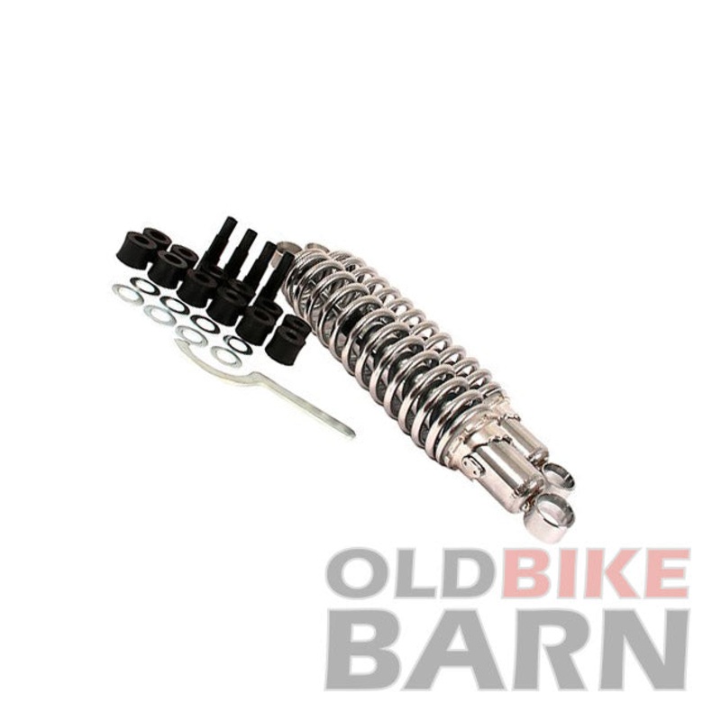 12 3/4 (325mm) Eye to Eye Chrome Shocks