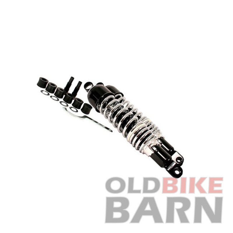 13 3/16 (335mm) Eye to Clevis Black Shocks