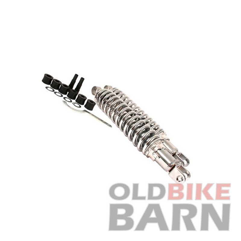 14 3/8 (365mm) Eye to Clevis Shocks (Chrome Body)