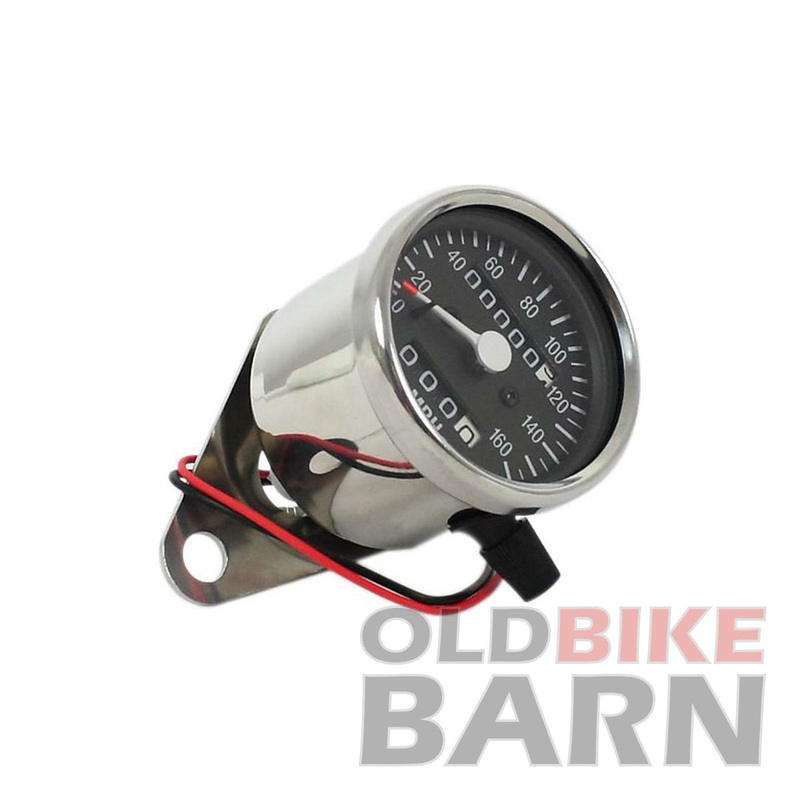 0-140 MPH Mini Speedo w/ Tripometer