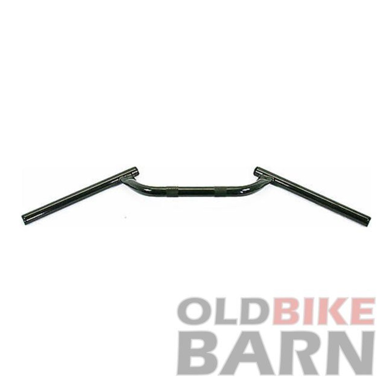 Cafe / Clubman Style Handlebars – 7/8 Inch – Black
