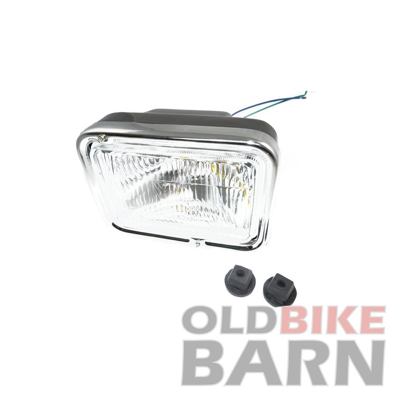 Late Yamaha Rectangular Headlight Assembly