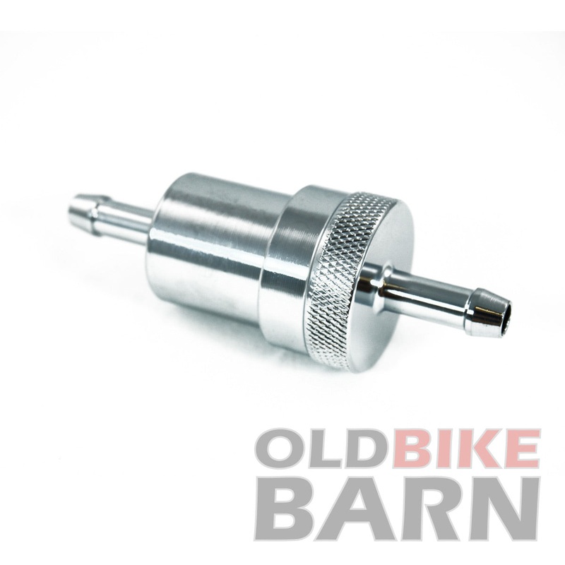 Universal Chrome Fuel Filter 1/4