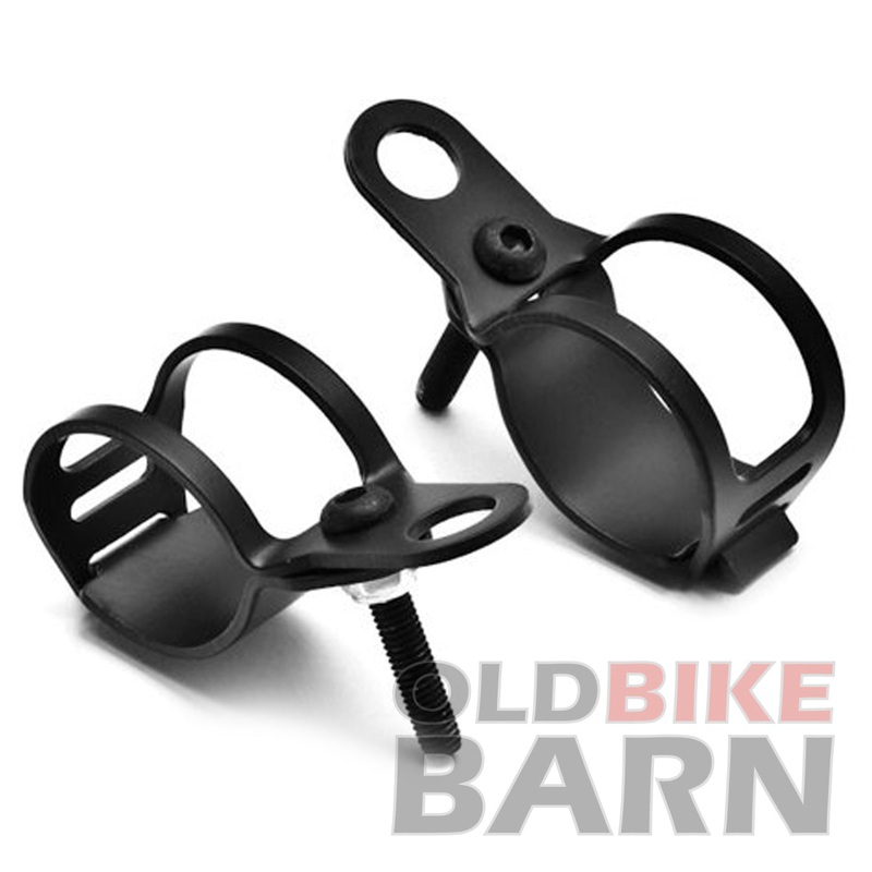 30mm-45mm Turn Signal Mounts – Black