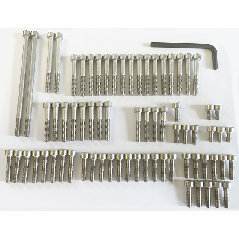 Kawasaki Z1 73-75, KZ900 76-77, KZ1000 77-78 Engine Cover Bolt Set