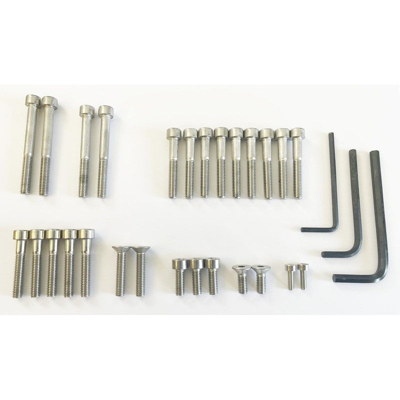 1975-77 CB400F Engine Cover Bolt Set – 30 Pieces