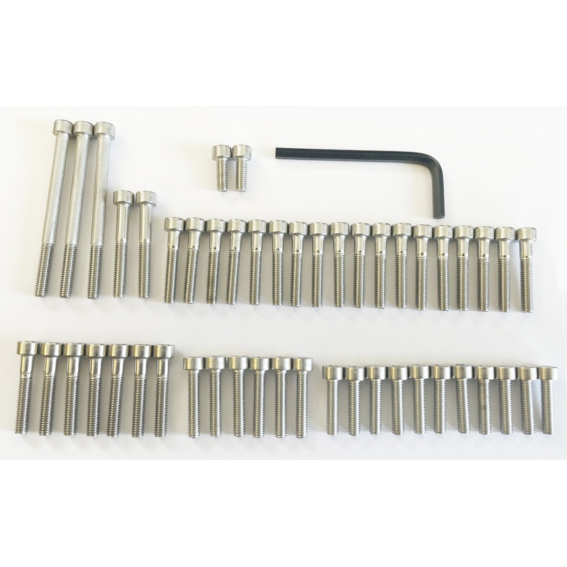 1983-85 CB650SC Engine Cover Bolt Set – 50 Pieces