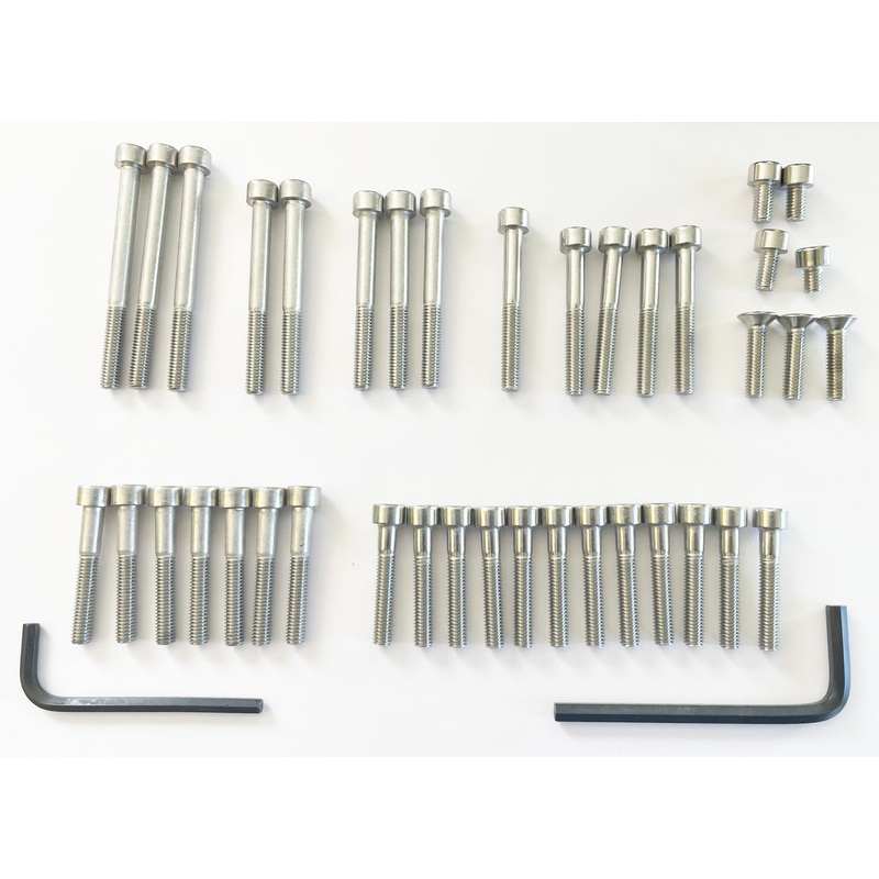 1983 CB1000C Engine Cover Bolt Set – 41 Pieces