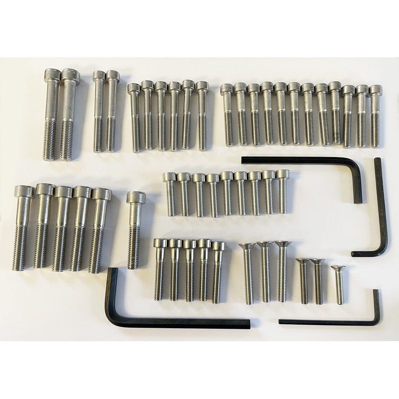 CB360 Engine Cover Bolt Set – 52 Pieces