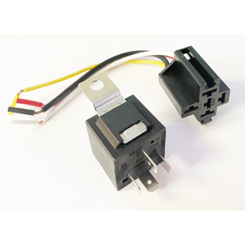 Relay with Base ~ 4 Pin ~ 12v 40Amp