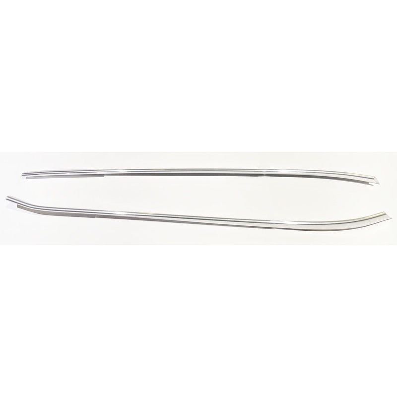 71-76 CB750K Gas Tank Chrome Trim Set/2