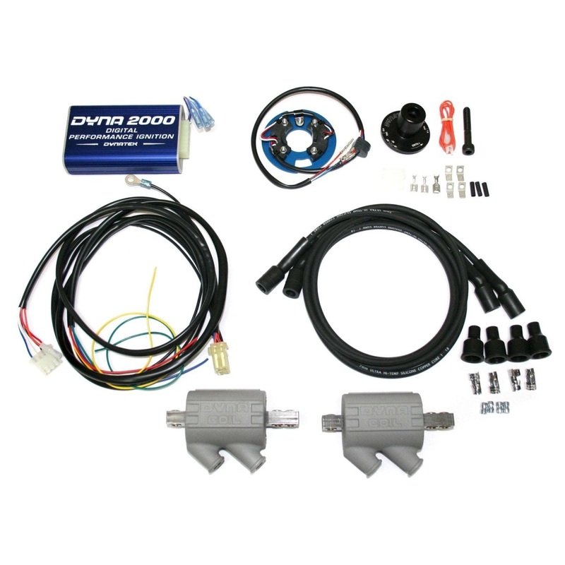 79-82 CB750 / CB900 / CB1100F Dynatek Dyna 2000 Digital Perfomance Ignition (Ultimate Kit)