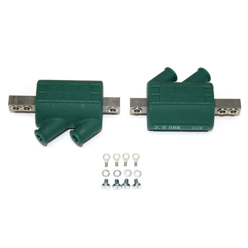 CB350F CB400F CB500 CB550 CB650 CB750 CB900 Dynatek Performance High Output 3 Ohm Ignition Coil Set/2