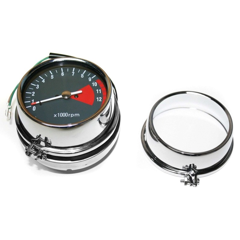 CB750 / CB550 / CB500 Chrome Speedometer & Tachometer Cover Set
