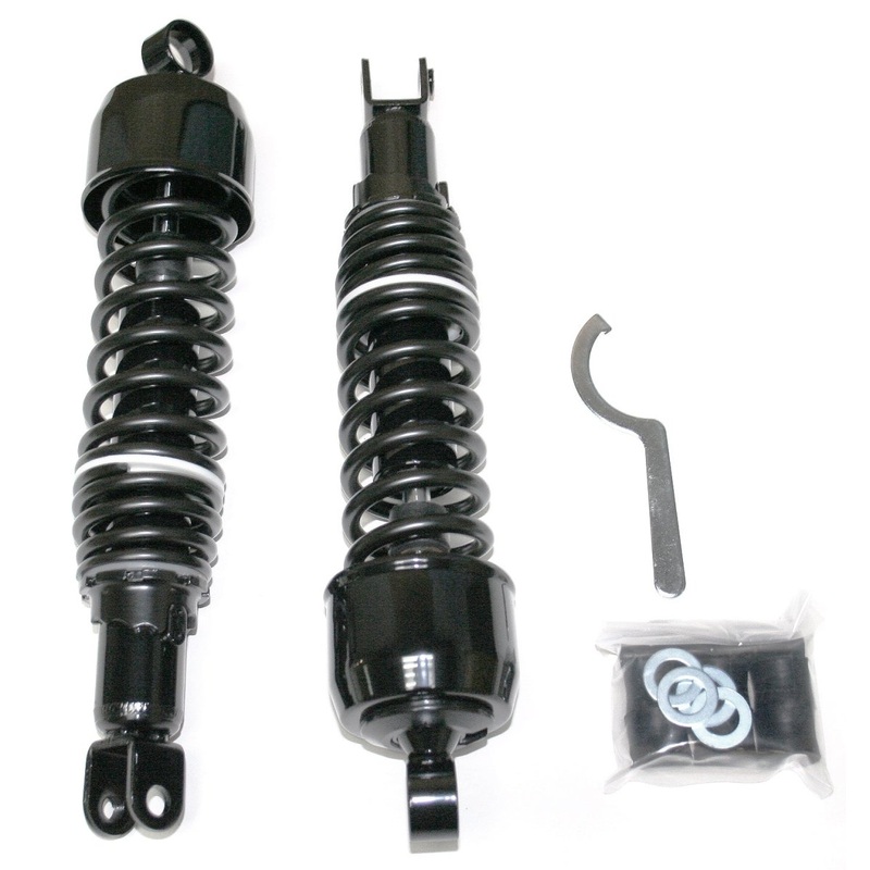 CB750 / CB650 / CB550 / CB500 / CB450 / CB360 / CB350 Shock Absorber Set ~ Stock 335mm Length