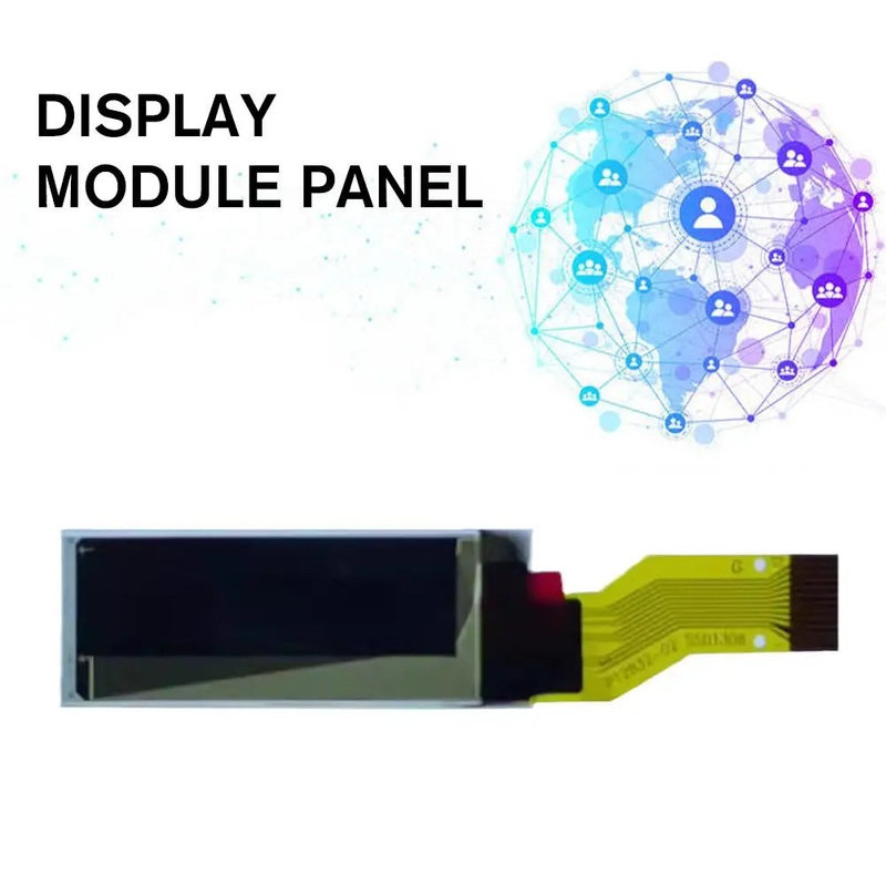 0.91 12832 128×32 12Pin 12P SSD1306 Serial SPI PMOLED OLED Display Module Panel For Ledger Nano Screen Temperature -40~70