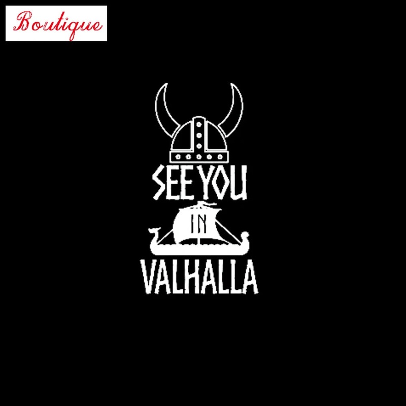 Goodbye Valhalla car sticker cross country diesel car personalized decoration car motorcycle auto parts fun Decal pvc30cm