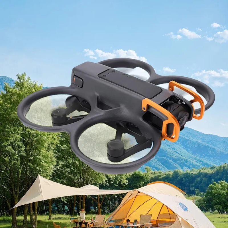 Suitable for dji AVATA2 Aluminum Alloy Bumper Gimbal Lens Anti-collision Anti-bump Through Machine Protective Bar Accessories