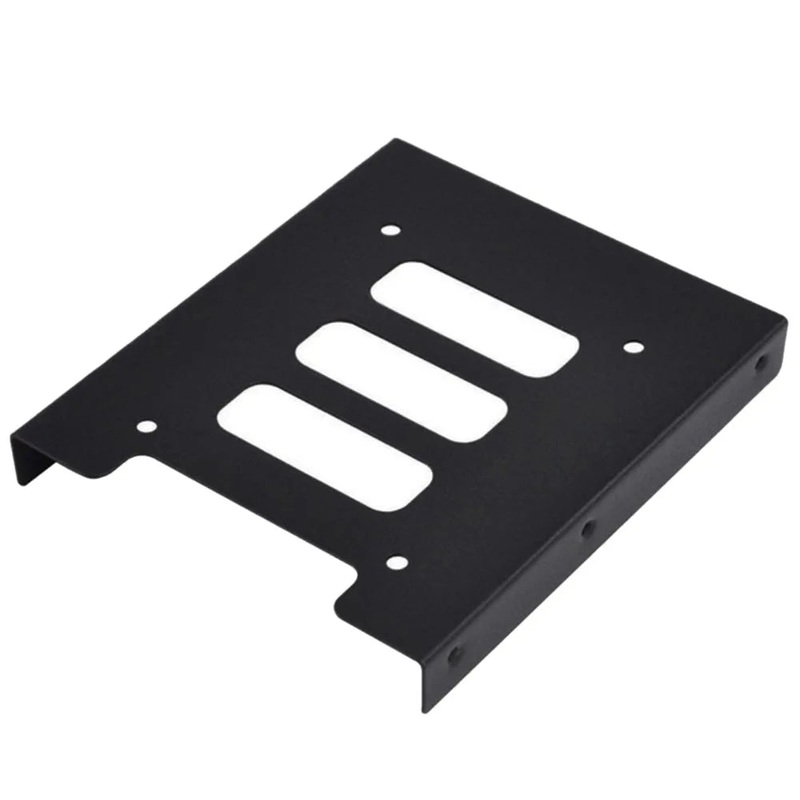 2.5 Inch SSD HDD to 3.5 Inch Metal Mounting Adapter Bracket Dock Hard Drive Holder for PC Hard Drive Enclosure