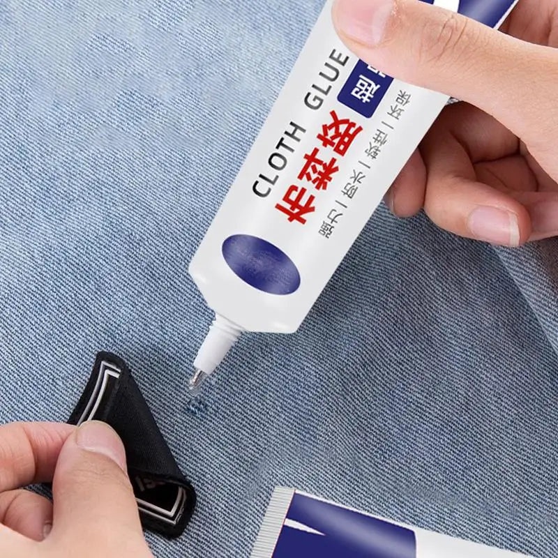 30g Fabric Sewing Glue Multi Sewing Glue Liquid Instant Transparent Super Strong Glue Universal Strong Sealers Glue Repair Tool