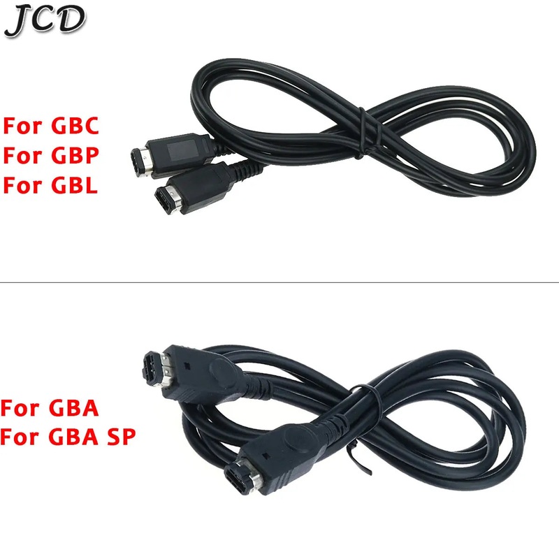 JCD 1.2m For GBA 2 player Line Online Link Connect Cable Link for GameBoy advance GBA SP for gameboy Color GBC GBP GBL