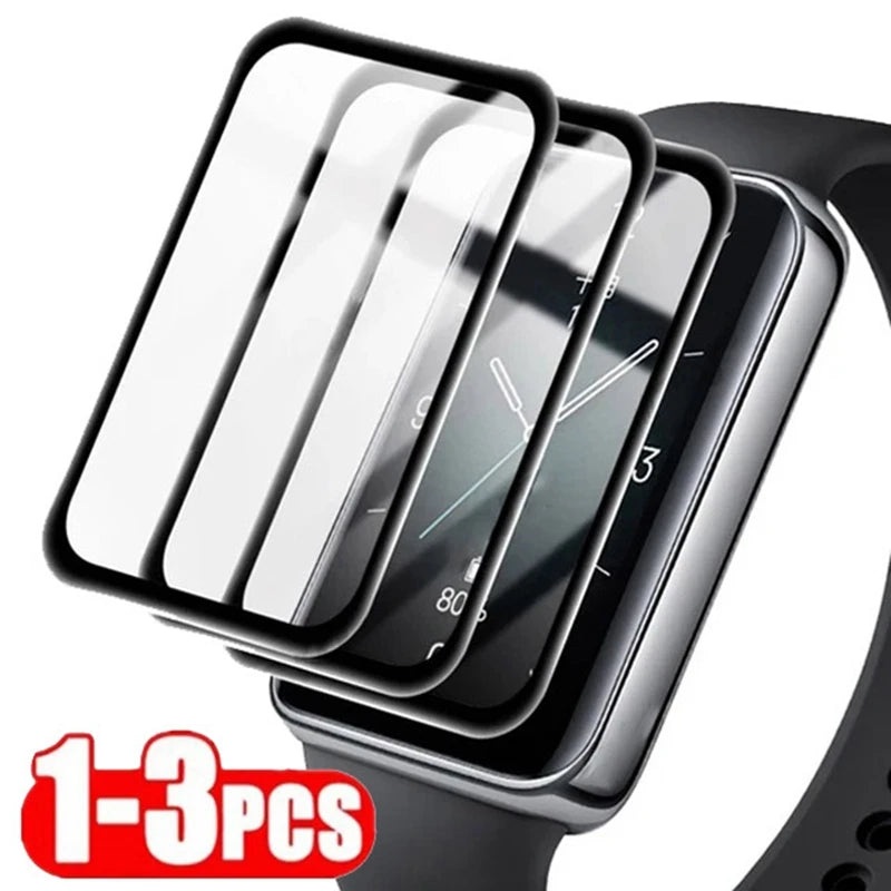 1-3PCS Screen Protector For Huawei Band 9 Full Coverage Anti-scratch Film for Huawei Band 8 Band9 Protective Film Not Glass