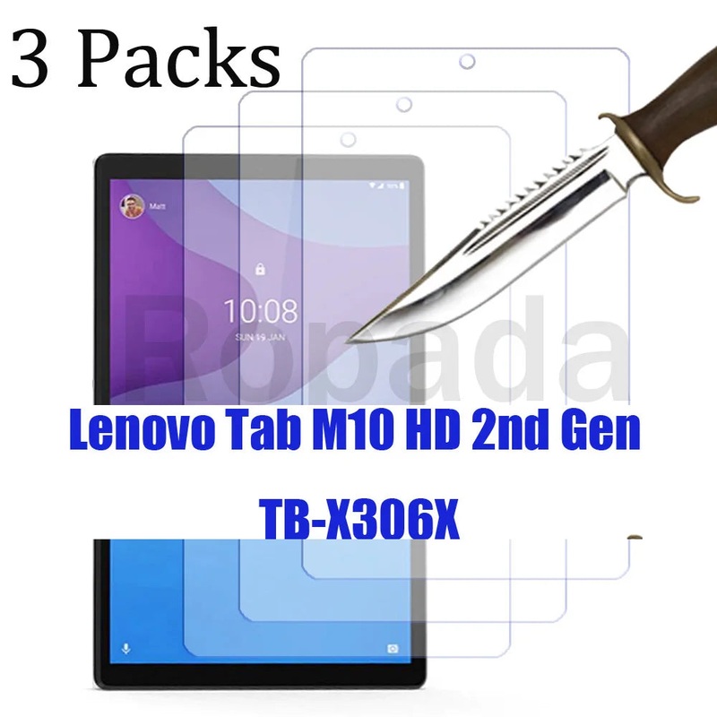 Glass Screen Protector for Lenovo Tab M10 HD (2nd Gen) 10.1 TB-X306F TB-X306X tablet tempered glass protective film