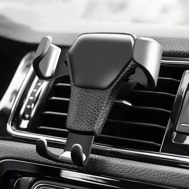 Universal Gravity Auto Phone Holder Car Air Vent Clip Mount Mobile Phone Holder Cell Phone Stand GPS Support For iPhone Samsung