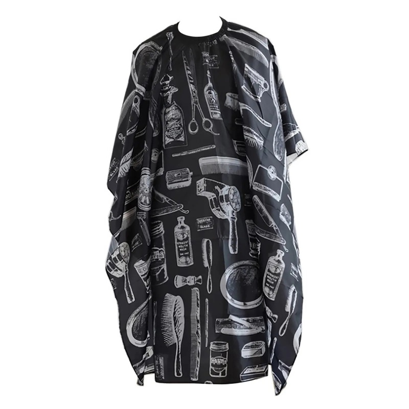 Cutting Hair Waterproof Cloth Salon Barber Gown Cape Hairdressing Hairdresser