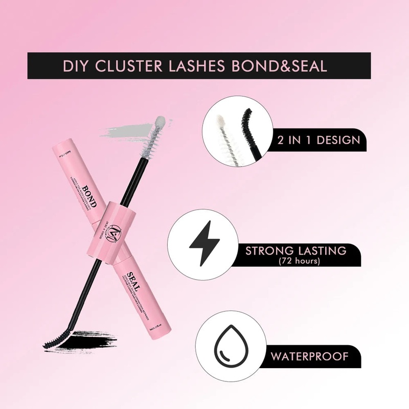 Eyelash Gluing and Sealing for Eyelash Clusters Strong Fixed Eyelash Glue Lasting 48H Eyelash Gluing Glue Eyelash Extension