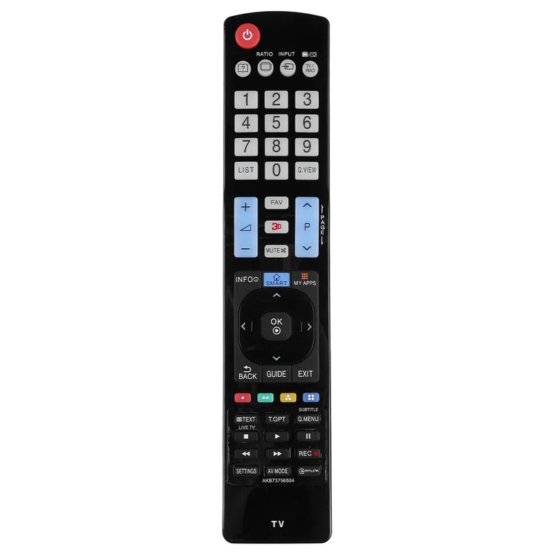 Universal Plastic LCD TV Remote Control Replacement for AKB73756504 AKB73756510 AKB73756502 AKB73615303 AKB73275618 60LA620S