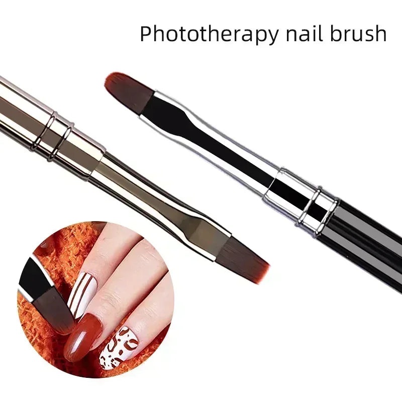 1/2pcs Professionnel Brushes Tools Nail Glue Phototherapy Pen UV Gel Brush Pen Acrylic Nail Art Painting Drawing Brush Manicure