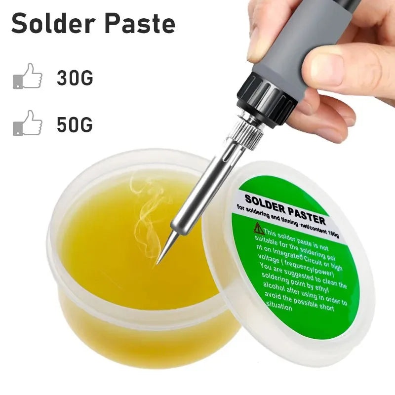 1PC 20g/30g/50g/100g Professional Welding Flux Welding Solder Paste 183 Degree Medium Temperature Flux No-Clean Rosin